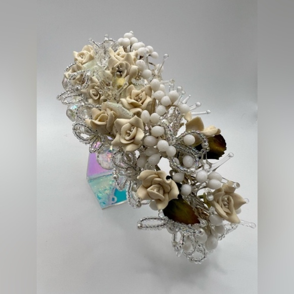 Vintage hairband wedding